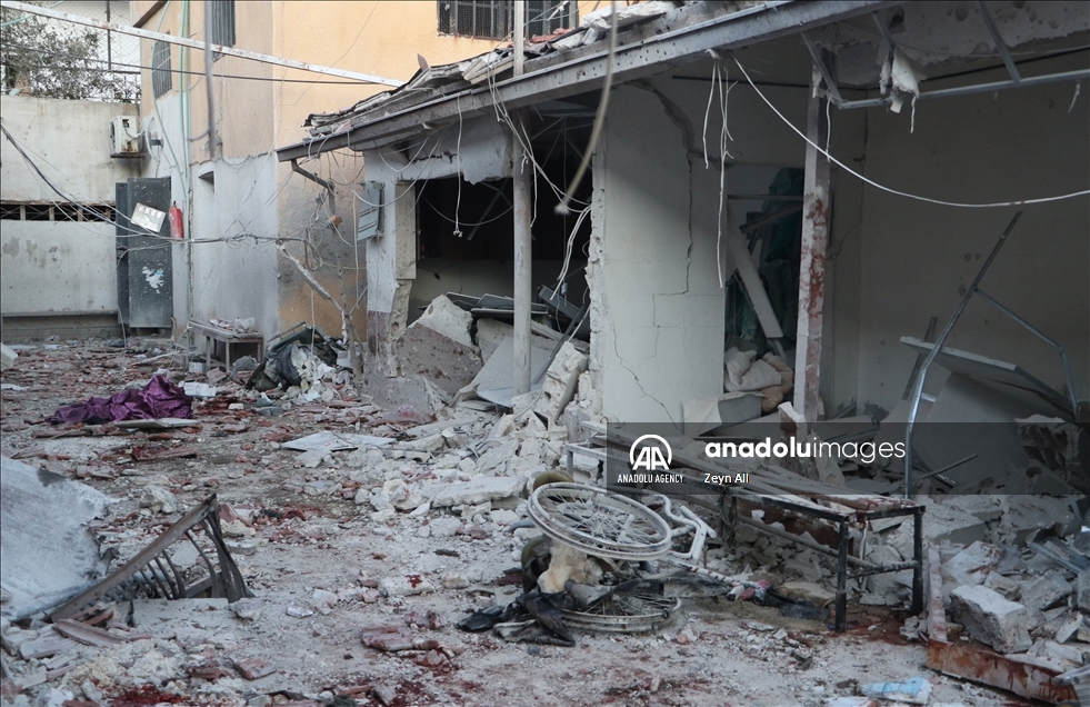 YPG/PKK attack on hospital in Afrin, Syria kills 13 civilian patients