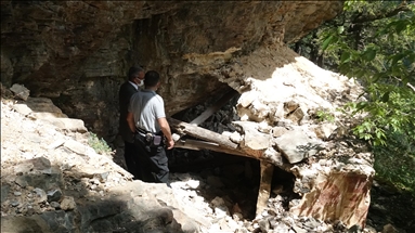 Sümela Manastırı'nın kayalıklarındaki saklı şapelin restorasyonu için proje hazırlanıyor