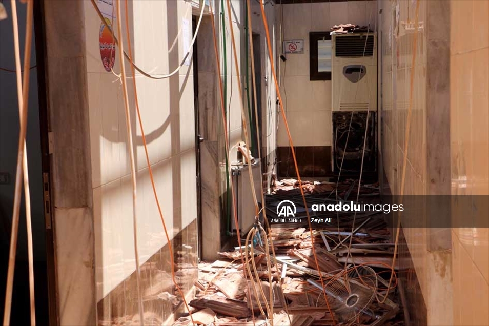 عفرين السورية.. توقف العمل بمستشفى الشفاء عقب استهداف "ي ب ك"