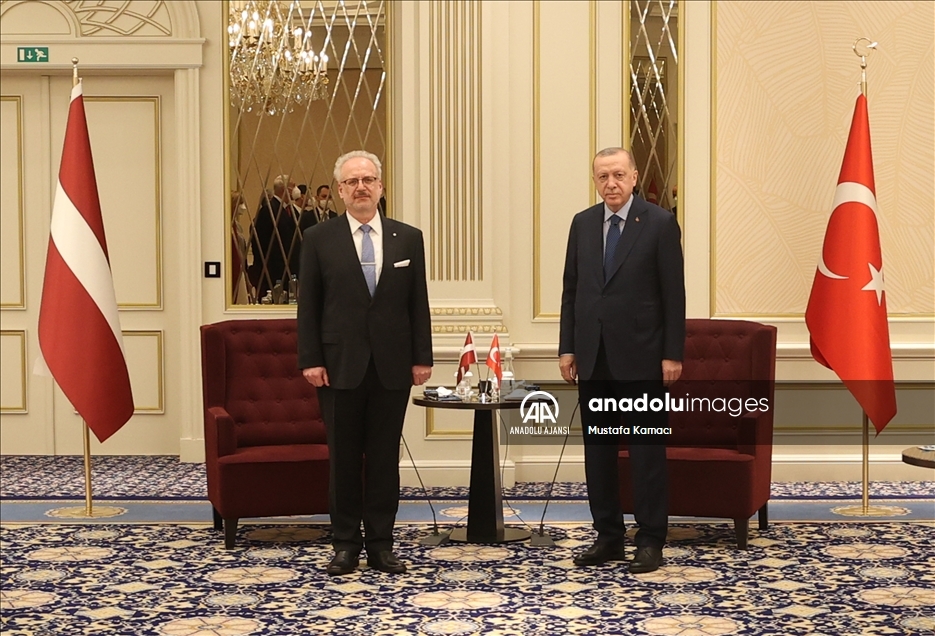 Türkiye Cumhurbaşkanı Recep Tayyip Erdoğan, Brüksel'de