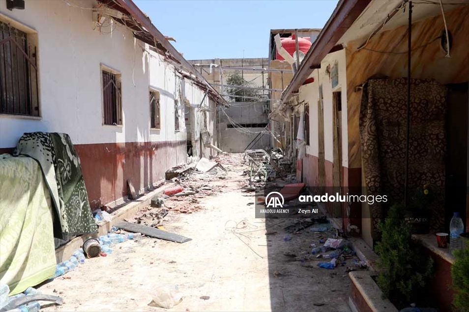 عفرين السورية.. توقف العمل بمستشفى الشفاء عقب استهداف "ي ب ك"