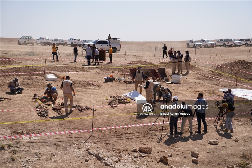 Irak'ta toplu mezar bulundu