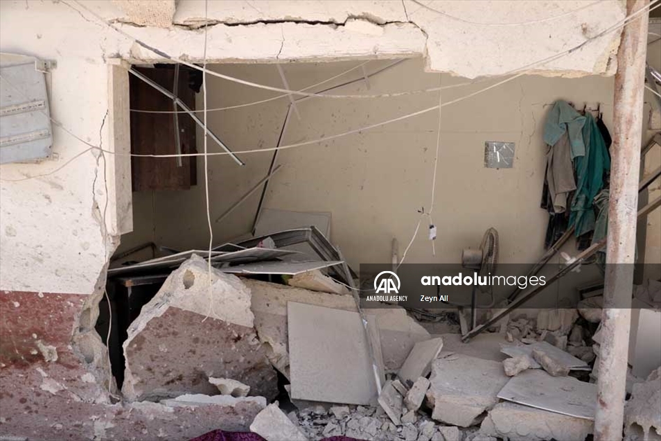 عفرين السورية.. توقف العمل بمستشفى الشفاء عقب استهداف "ي ب ك"