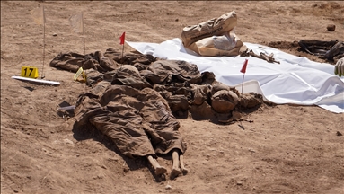 Irak'ta toplu mezar bulundu