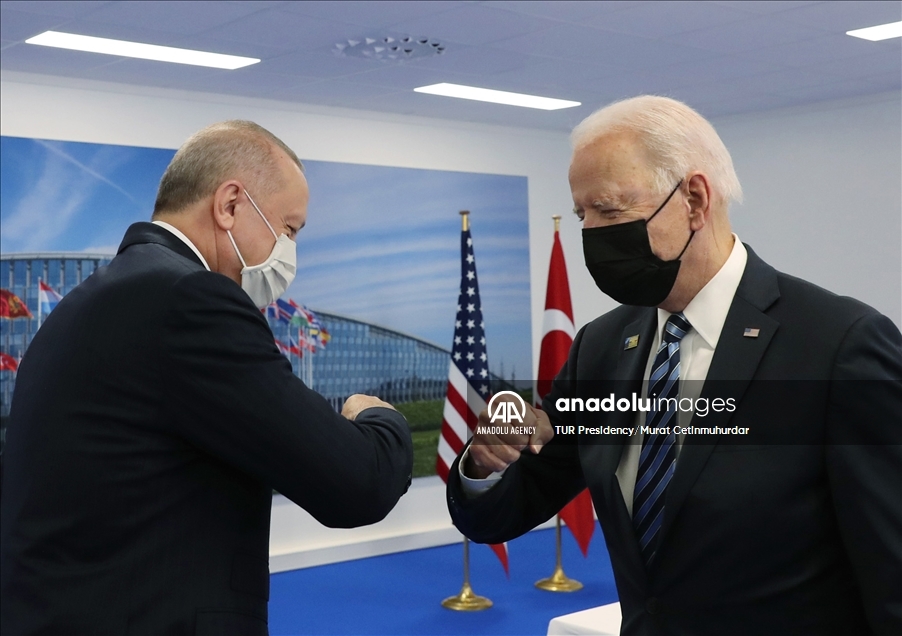 Reunión entre Recep Tayipp Erdogan y Joe Biden en la Cumbre de la OTAN en Bruselas