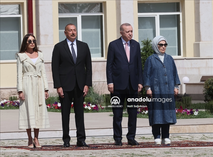 Президент Турции прибыл в Шушу