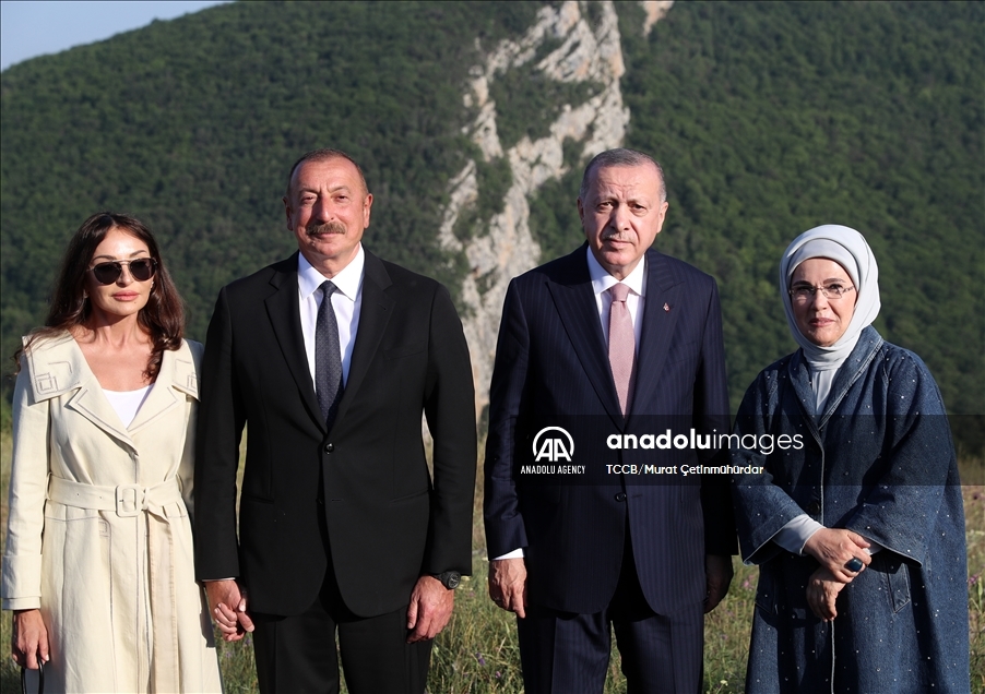 Президент Эрдоган в Шуше