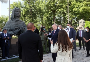Президент Эрдоган в Шуше