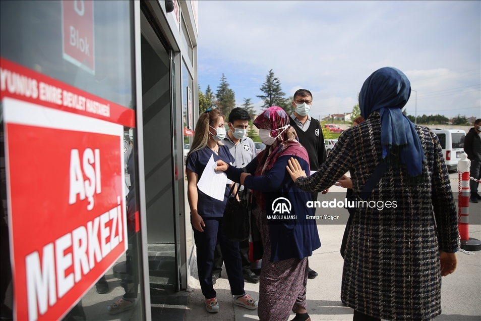 Eskişehir'de yapılan toplam Kovid-19 aşısı 530 bini geçti