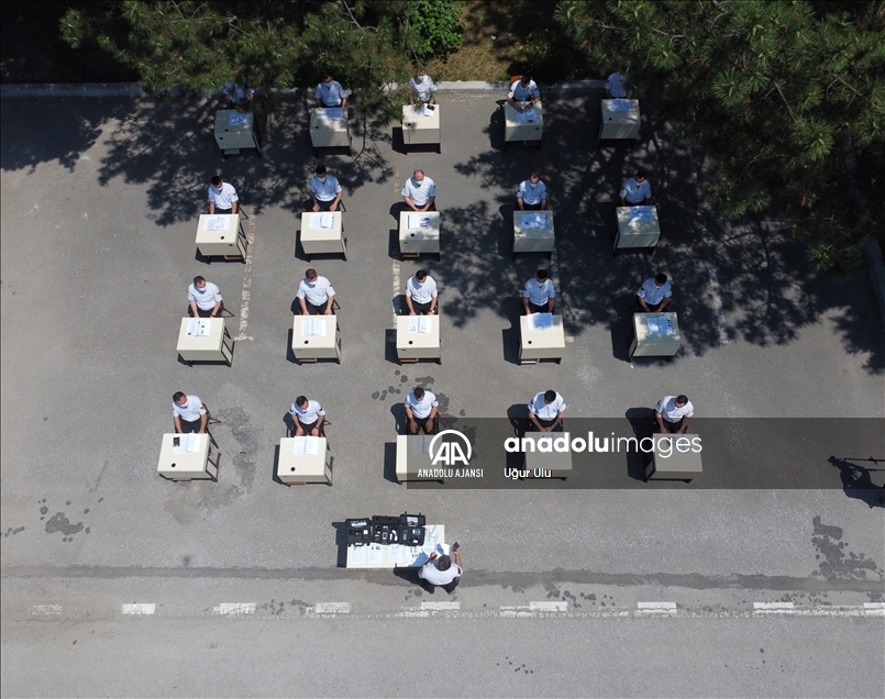 Jandarmanın motosikletli trafik ve asayiş timleri Bursa'da yetişiyor