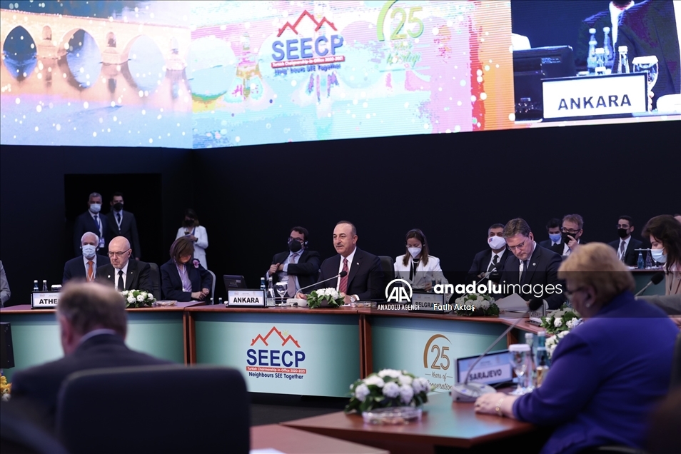 تشاووش أوغلو: منصة تعاون "جنوب شرق أوروبا" الأكثر شمولا
