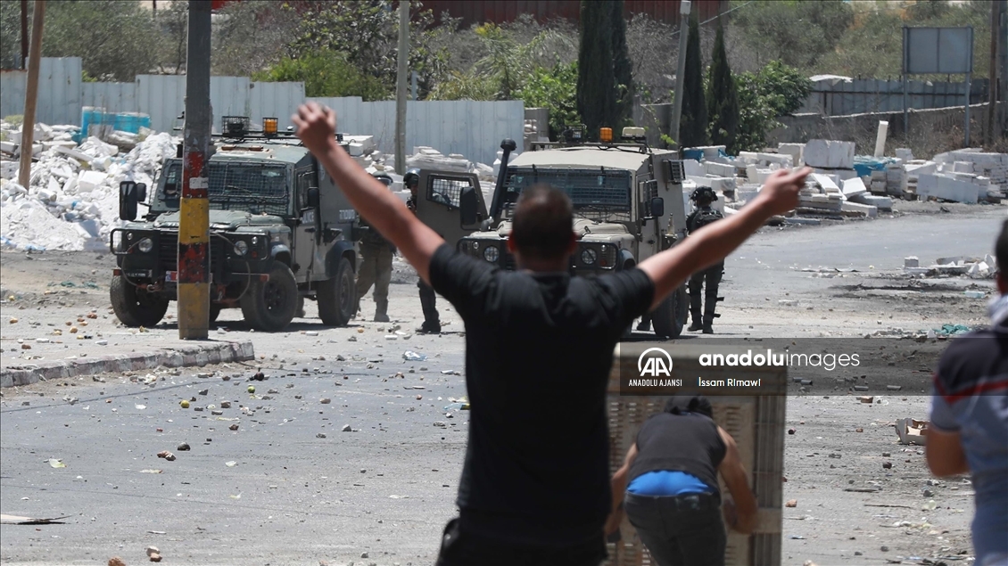 Batı Şeria'da Yahudi yerleşim birimleri karşıtı gösteri