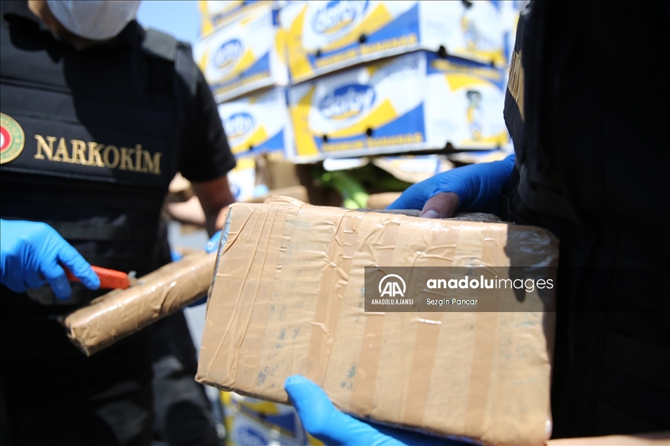 Mersin Limanı'ndaki operasyonda 150 kilo daha kokain ele geçirildi, uyuşturucu miktarı 1 ton 300 kilograma çıktı