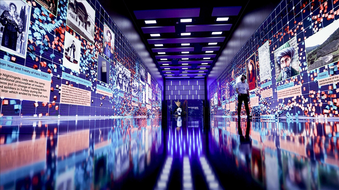 Diplomacy Tunnel exhibition at ADF in Turkey