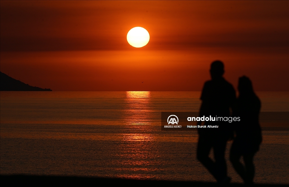 Sunset in Turkey's Trabzon
