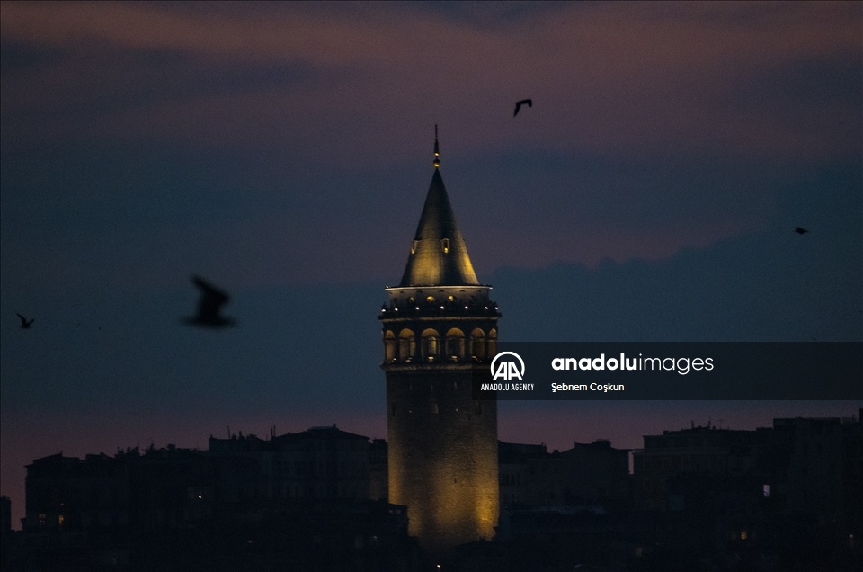 Sunset in Istanbul