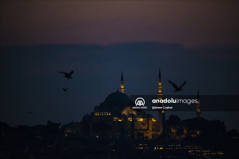 Sunset in Istanbul