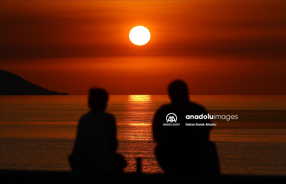 Sunset in Turkey's Trabzon