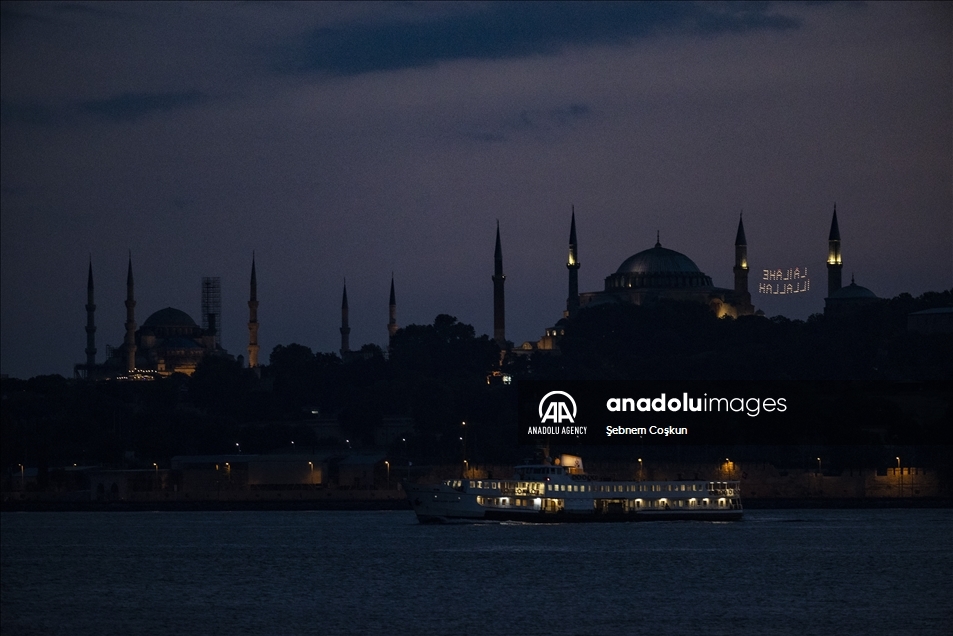 Sunset in Istanbul
