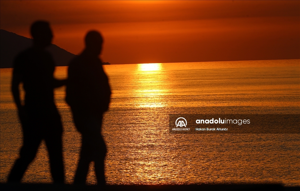 Sunset in Turkey's Trabzon