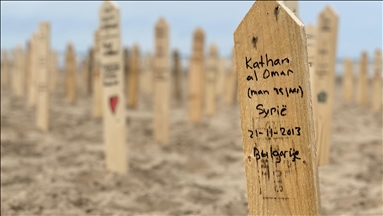 Hollanda'da '20 Haziran Dünya Mülteciler Günü' dolayısıyla gösteri düzenlendi