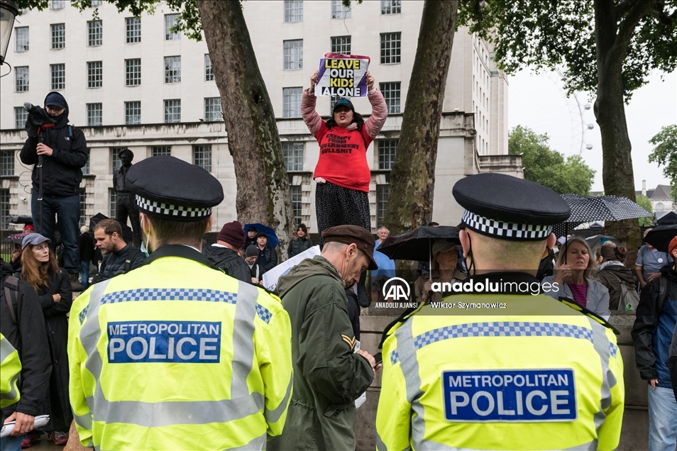 Anti-Lockdown Protest in London