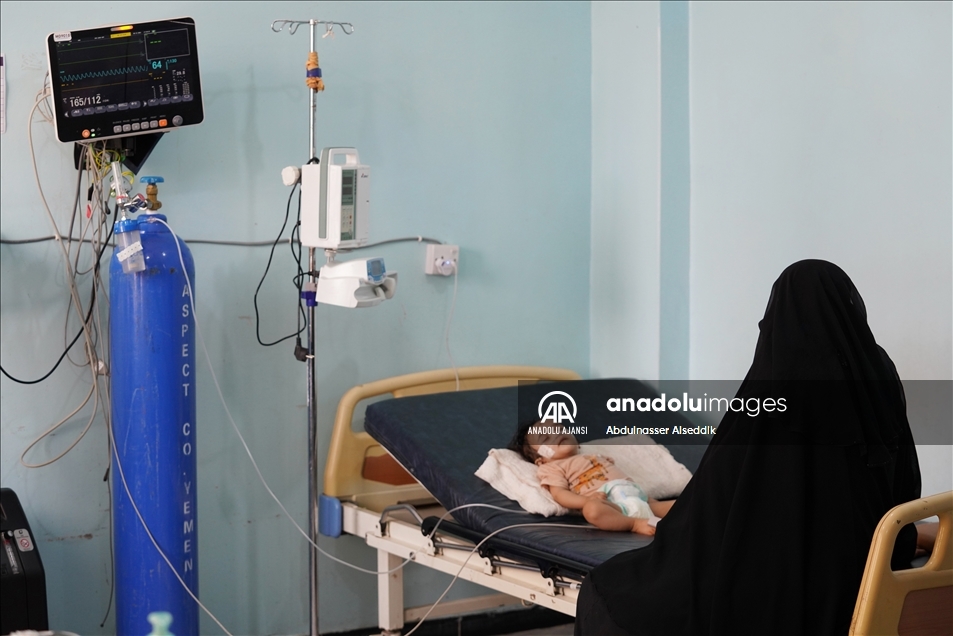 Yemen'in Taiz kentindeki tek çocuk hastanesi kapanma tehlikesiyle karşı karşıya