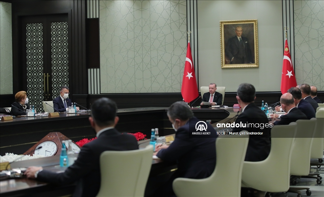 نشست کابینه دولت ترکیه 
