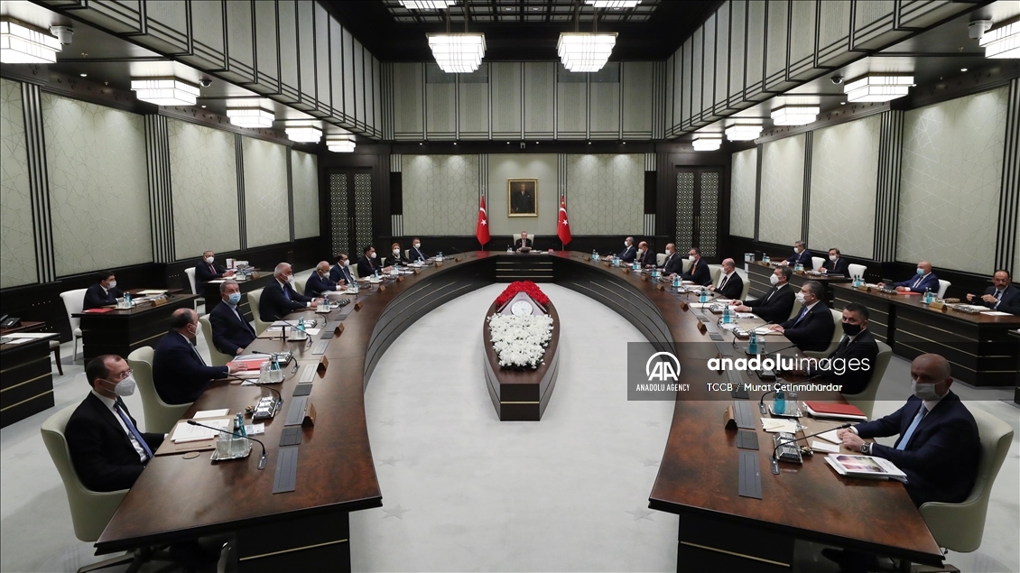 نشست کابینه دولت ترکیه 