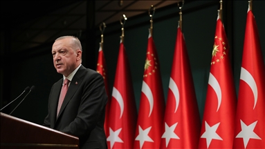 Cumhurbaşkanı Erdoğan, Cumhurbaşkanlığı Kabine Toplantısı'nın ardından açıklamalarda bulundu
