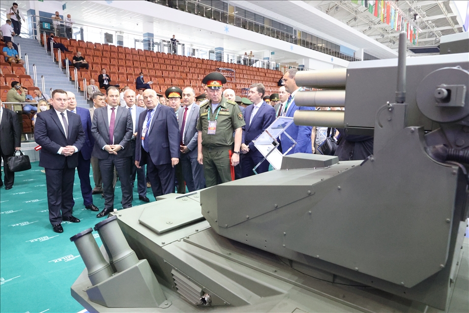 Minsk'te MILEX-2021Savunma Sanayii Fuarı