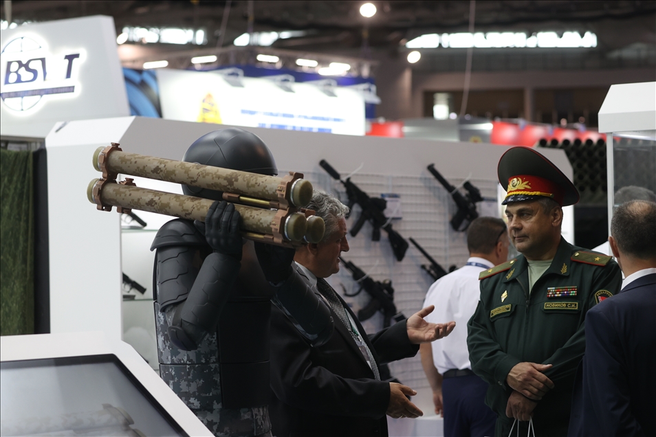 Minsk'te MILEX-2021Savunma Sanayii Fuarı