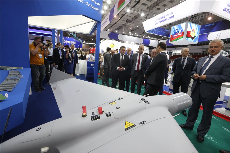 Minsk'te MILEX-2021Savunma Sanayii Fuarı