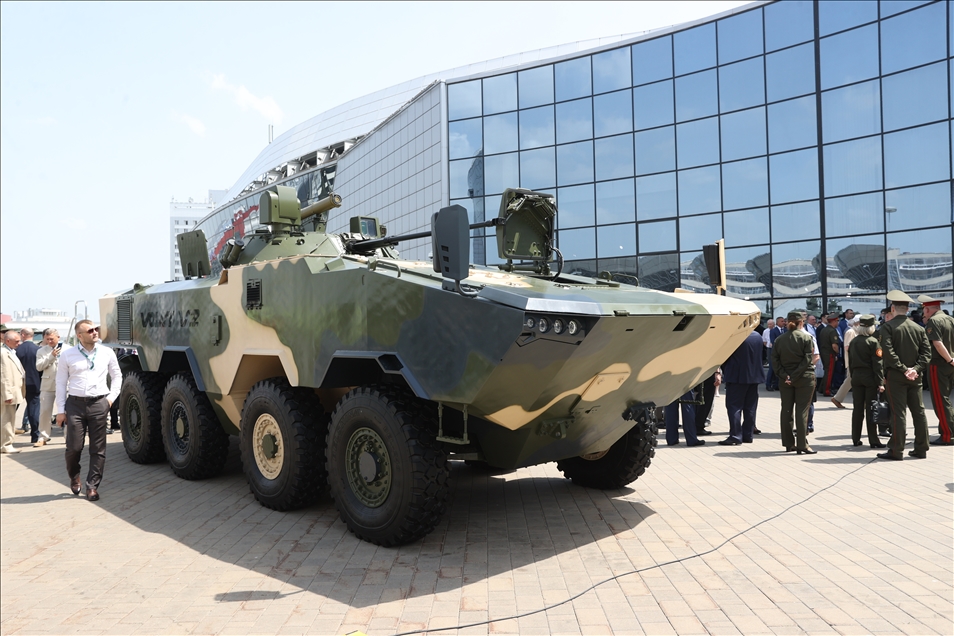 Minsk'te MILEX-2021Savunma Sanayii Fuarı
