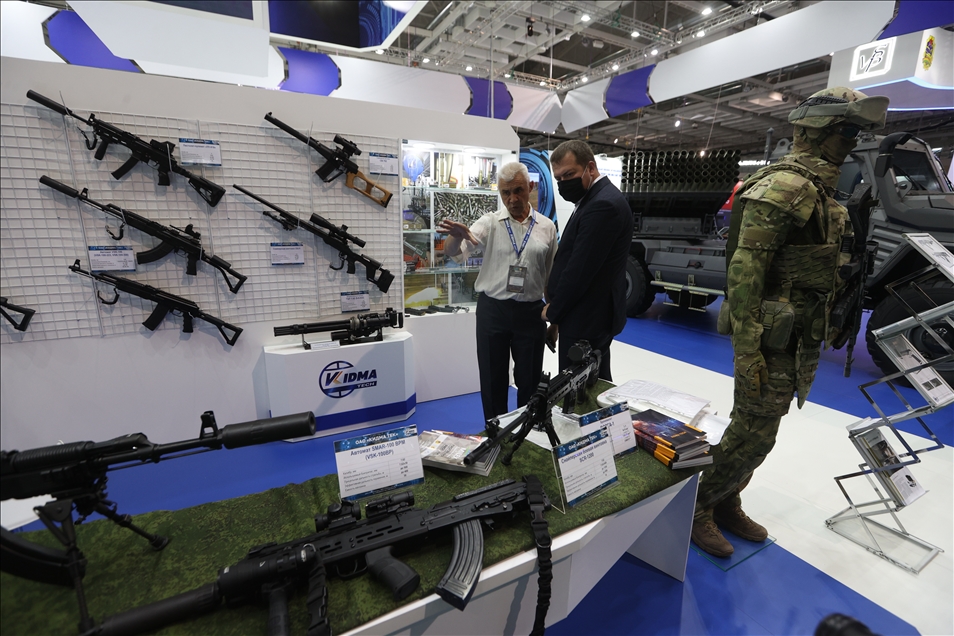 Minsk'te MILEX-2021Savunma Sanayii Fuarı
