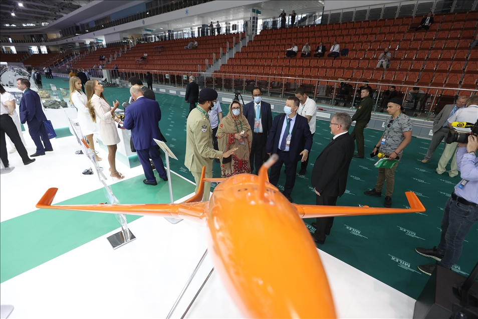 Minsk'te MILEX-2021Savunma Sanayii Fuarı