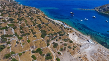 Antik dönemin kültür ve sanat merkezi Knidos, ziyaretçilerini ağırlamaya başladı