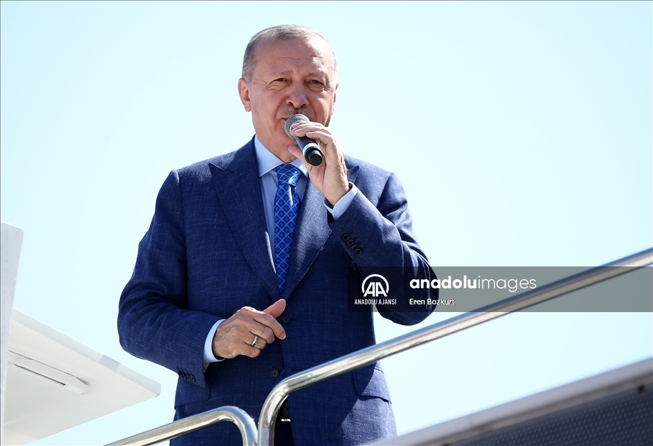 Cumhurbaşkanı Erdoğan Hatay’da