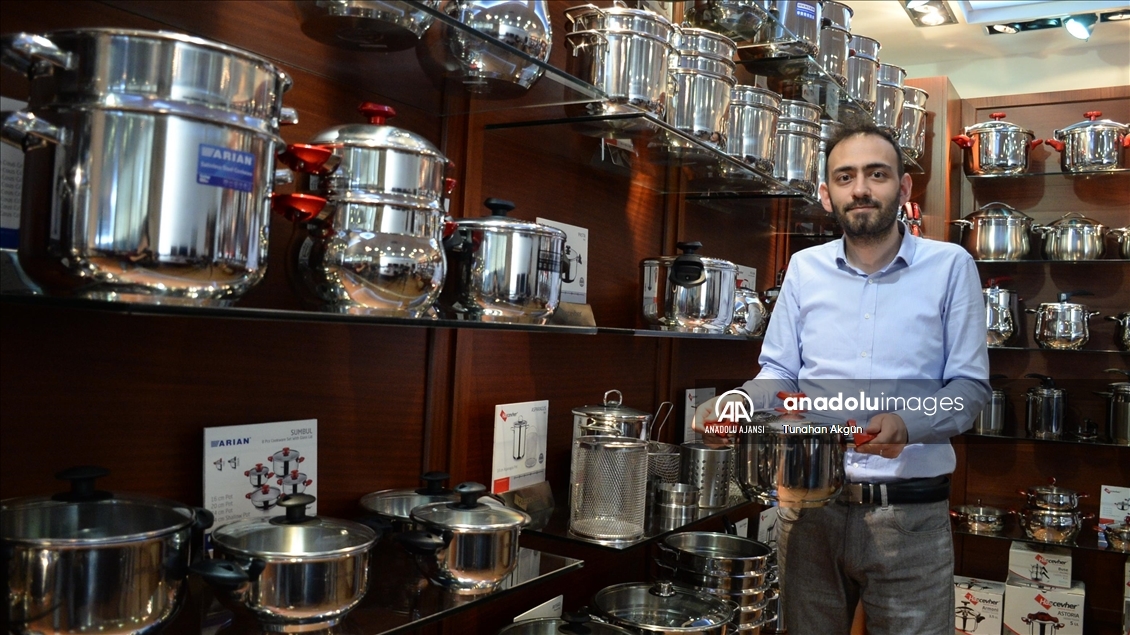 Metal mutfak eşyasının merkezi Kahramanmaraş'ta 300 milyon dolarlık ihracat hedefi