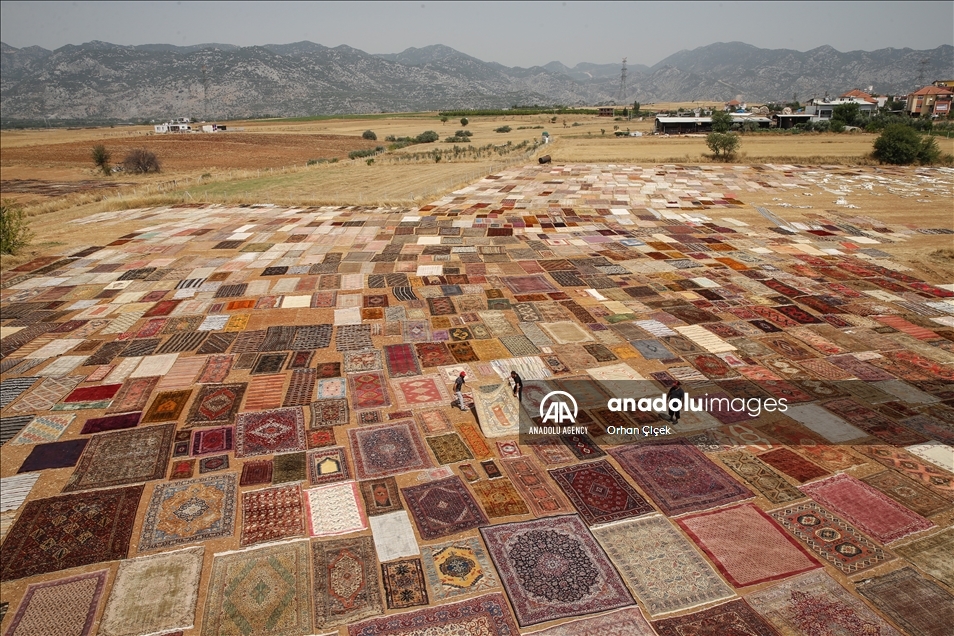 Carpet fields in Antalya
