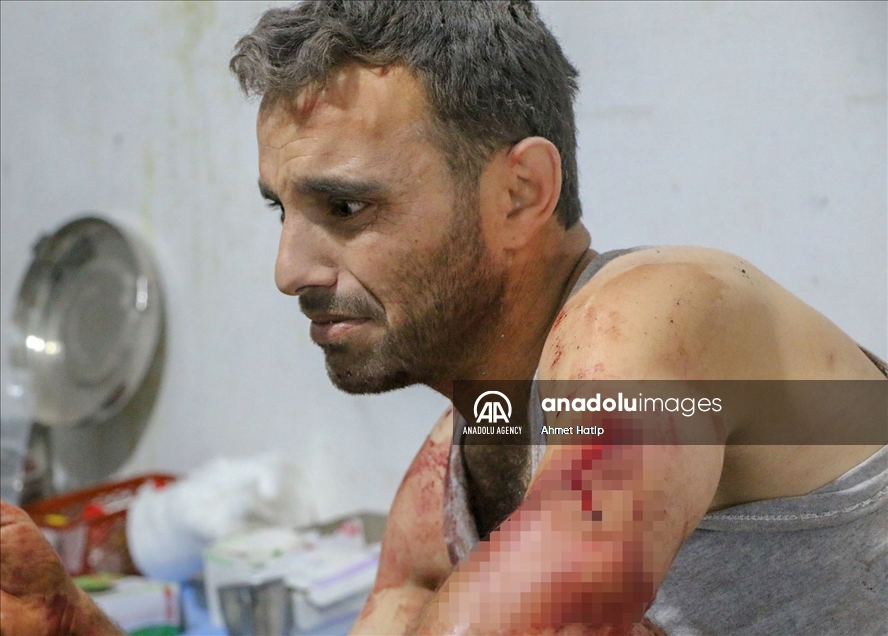 کشته شدن 8 غیرنظامی در حمله رژیم اسد به ادلب