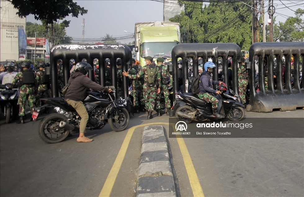 Indonesia batasi pergerakan masyarkat guna tekan penularan Covid-19