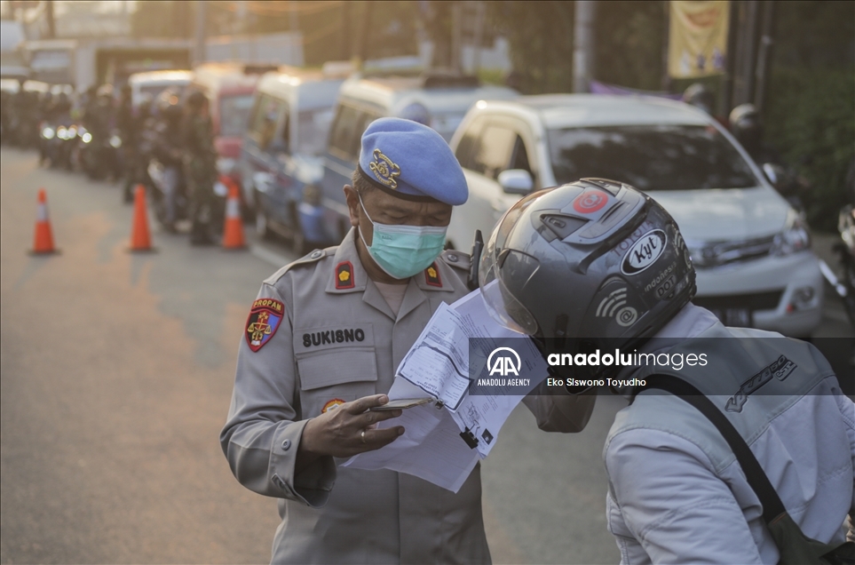 Indonesia batasi pergerakan masyarkat guna tekan penularan Covid-19