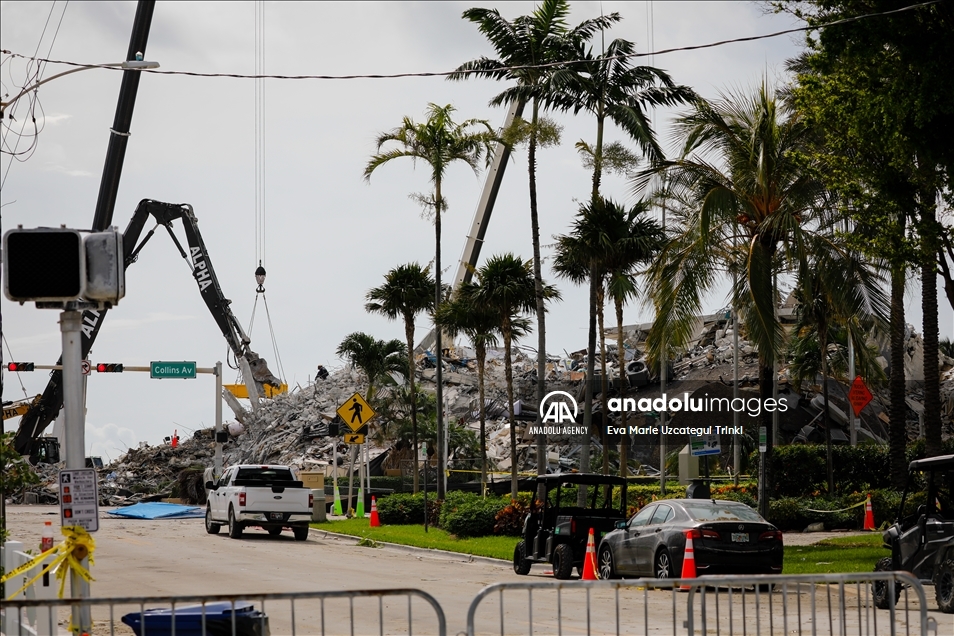 Over One Hundred Missing After Residential Building In Miami Area Partially Collapses