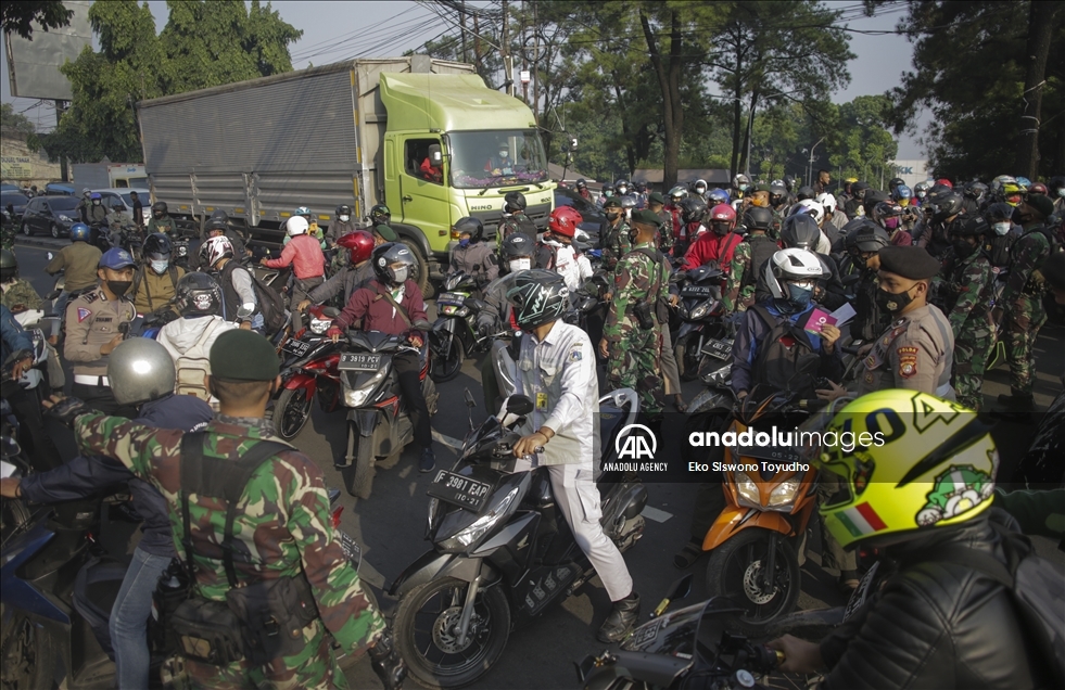 Indonesia batasi pergerakan masyarkat guna tekan penularan Covid-19