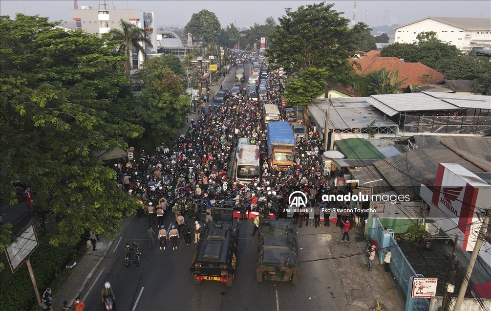 Indonesia batasi pergerakan masyarkat guna tekan penularan Covid-19