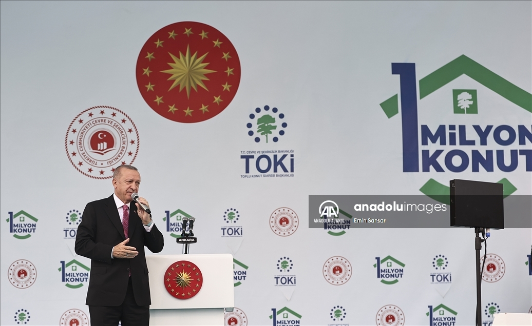 TOKİ 1 Milyonuncu Konut Anahtar Teslim Töreni