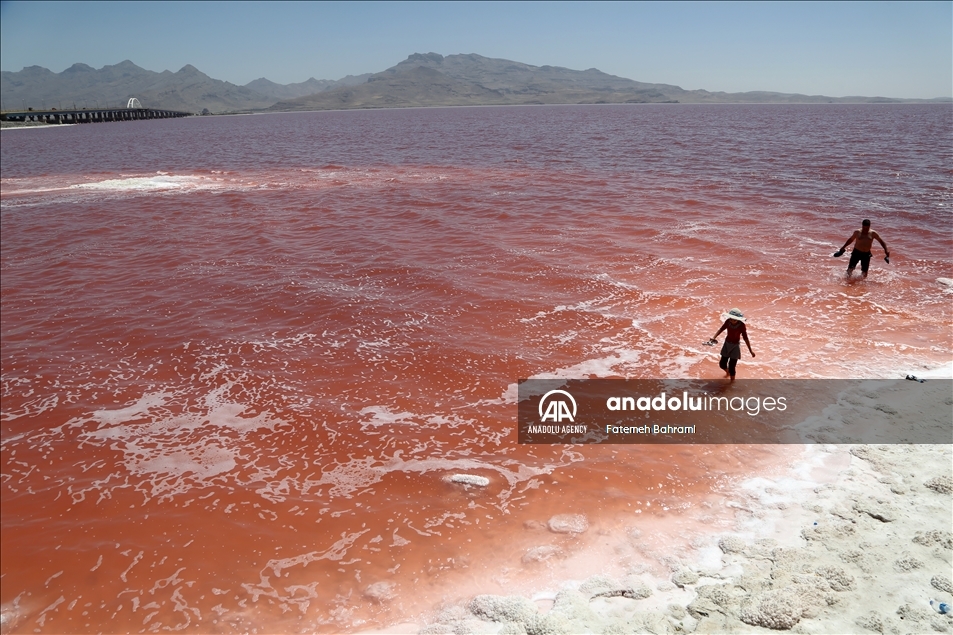 Lake Urmia in Iran faces danger of drought once again