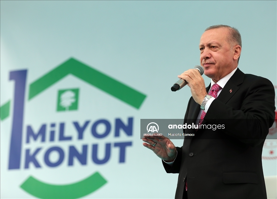 TOKİ 1 Milyonuncu Konut Anahtar Teslim Töreni