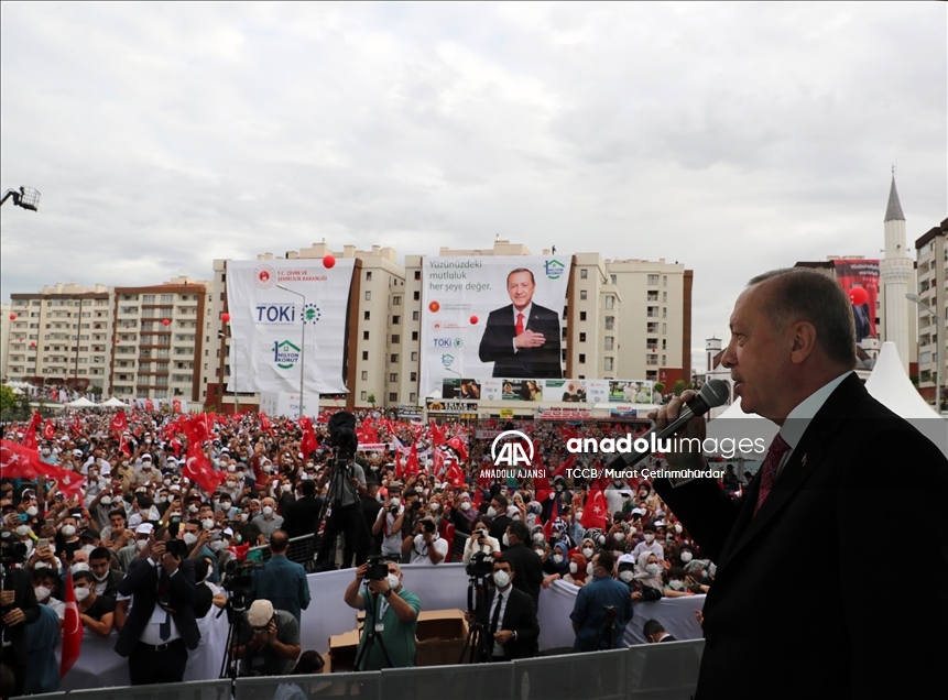 TOKİ 1 Milyonuncu Konut Anahtar Teslim Töreni